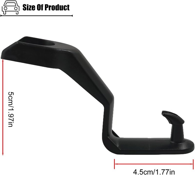 LXROAR01 Outer Front Floor Carpet Hook Compatible with Toyota ‎FJ Cruiser 2007 2008 2009 2010 Year, for 58521-35061 Floor Mat Clips - Image 2
